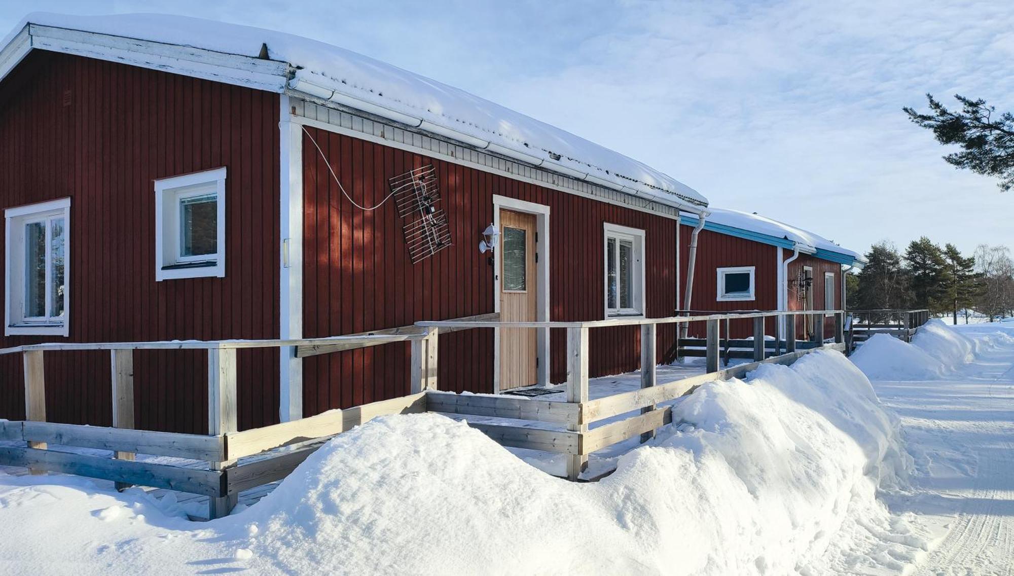 Fritidshus - Cottage - Holiday House - Soluppgang Blattniksele Luaran gambar